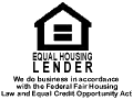 Equal Housing Lender - We Do Business in accordance with the Federal Fair Housing Law and Equal Credit Opportunity Act